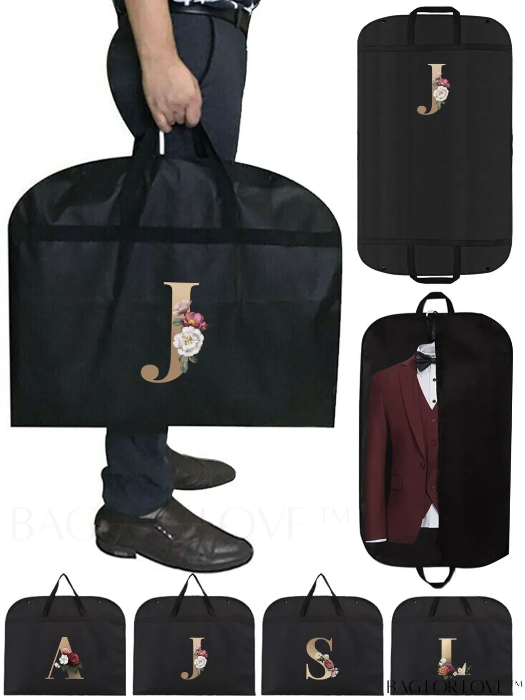 BagForLove - Wedding Dress Garment Storage Bag - Travel-friendly Clothing Organizer for Dust-free Storage