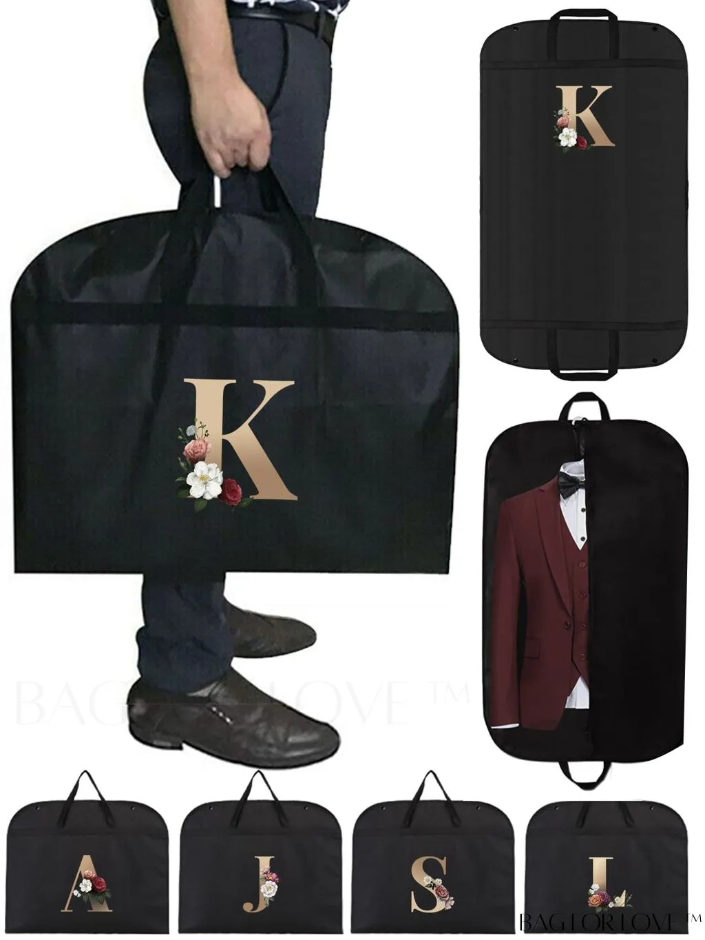 BagForLove - Wedding Dress Garment Storage Bag - Travel-friendly Clothing Organizer for Dust-free Storage