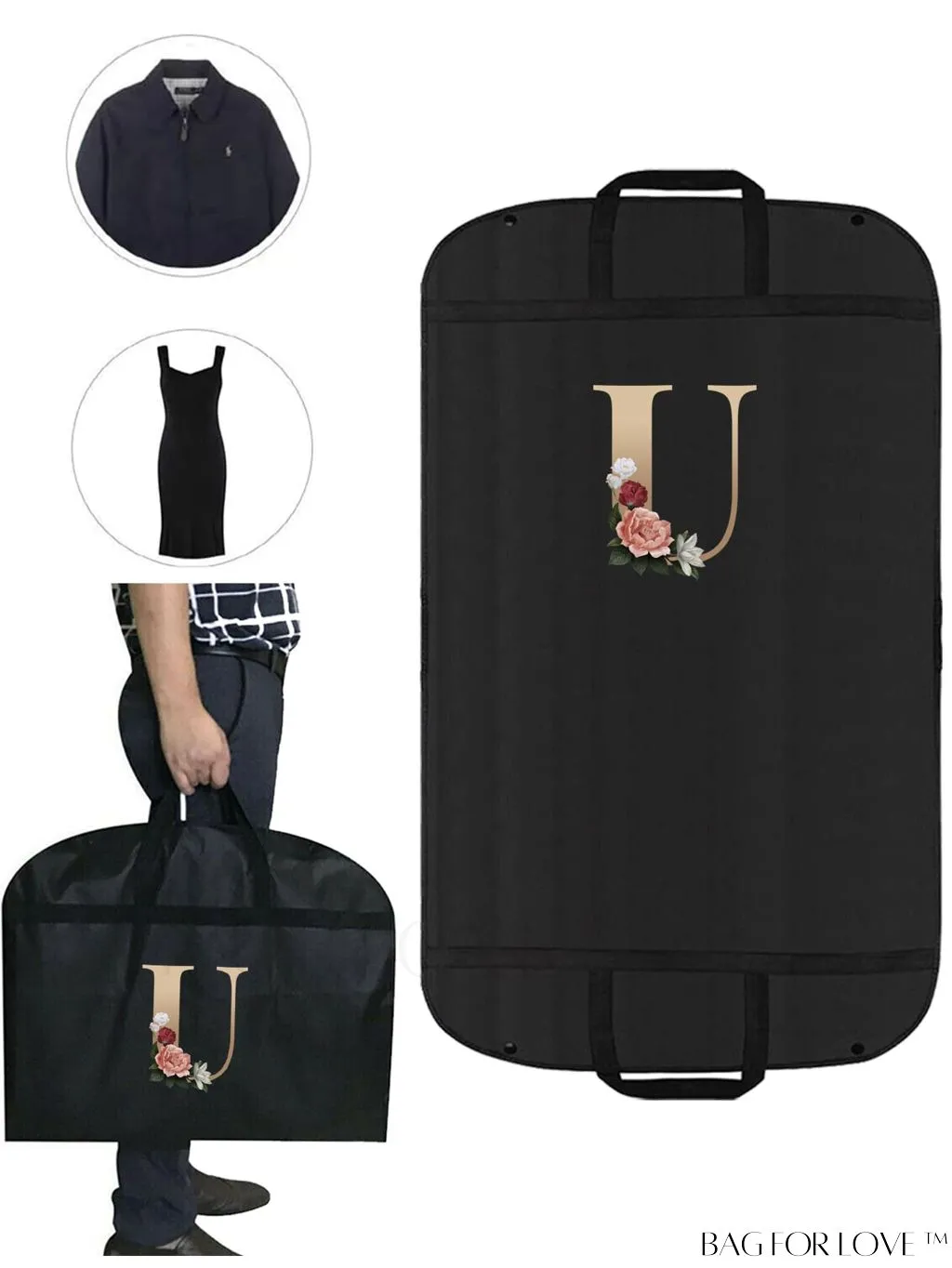 BagForLove - Wedding Dress Garment Storage Bag - Travel-friendly Clothing Organizer for Dust-free Storage