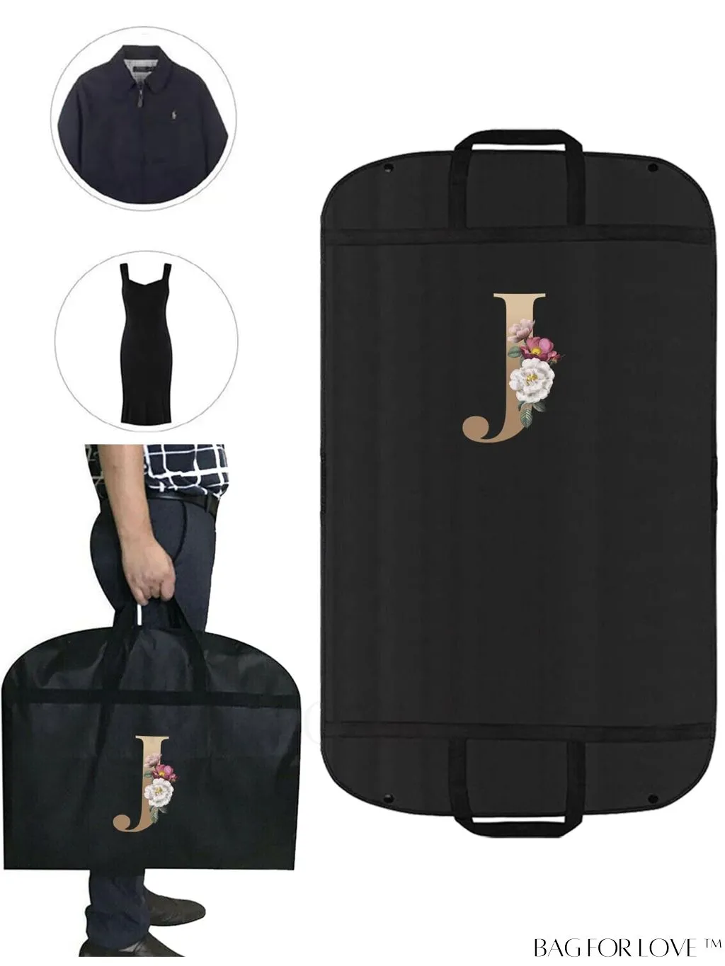 BagForLove - Wedding Dress Garment Storage Bag - Travel-friendly Clothing Organizer for Dust-free Storage