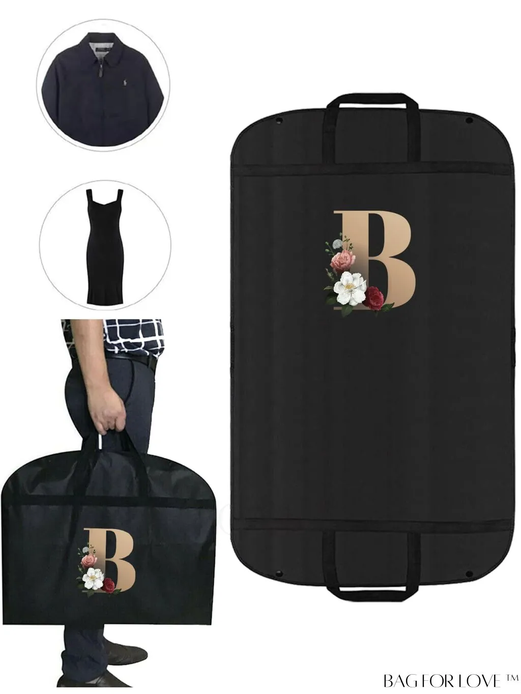 BagForLove - Wedding Dress Garment Storage Bag - Travel-friendly Clothing Organizer for Dust-free Storage