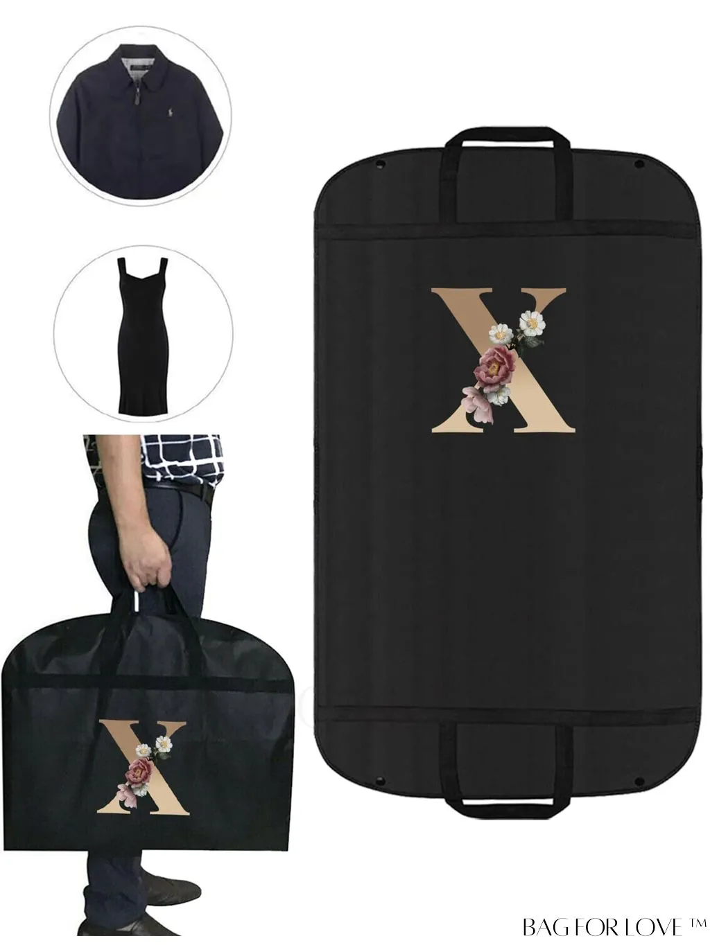 BagForLove - Wedding Dress Garment Storage Bag - Travel-friendly Clothing Organizer for Dust-free Storage
