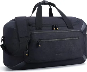 BAGSMART 53L Large Duffle Bag for Men, Gym Travel Sports Weekender Overnight Bag with Shoe Compartment and Multiple Pockets, Black