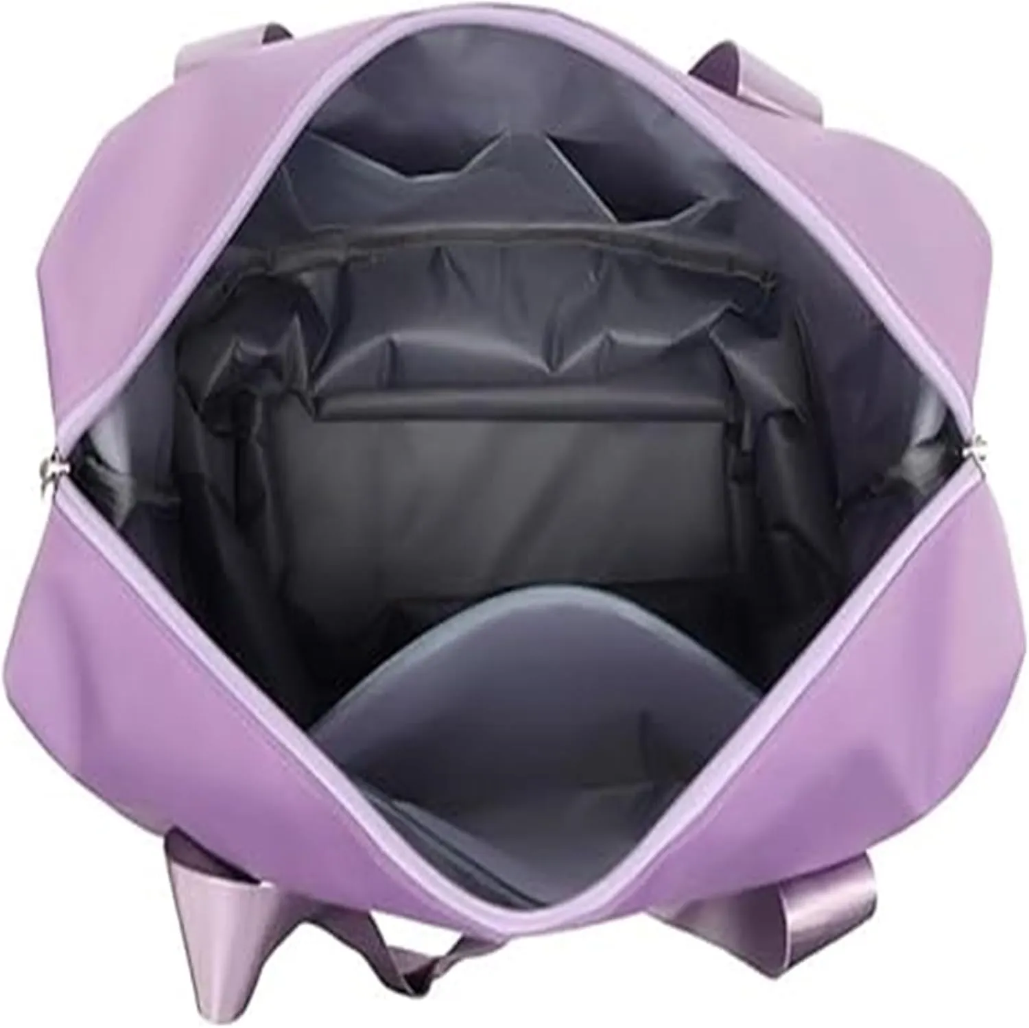 Beente Travel Bags With Wheels - Beente Expandable Travel Bag, 2025 New Large Capacity Bag, Universal Wheel Removable, Camping, Weekend Trips (Deep Purple)