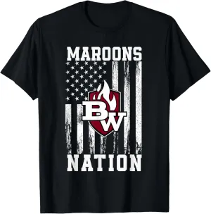 Belleville West Maroons Logo Nation HS T-Shirt