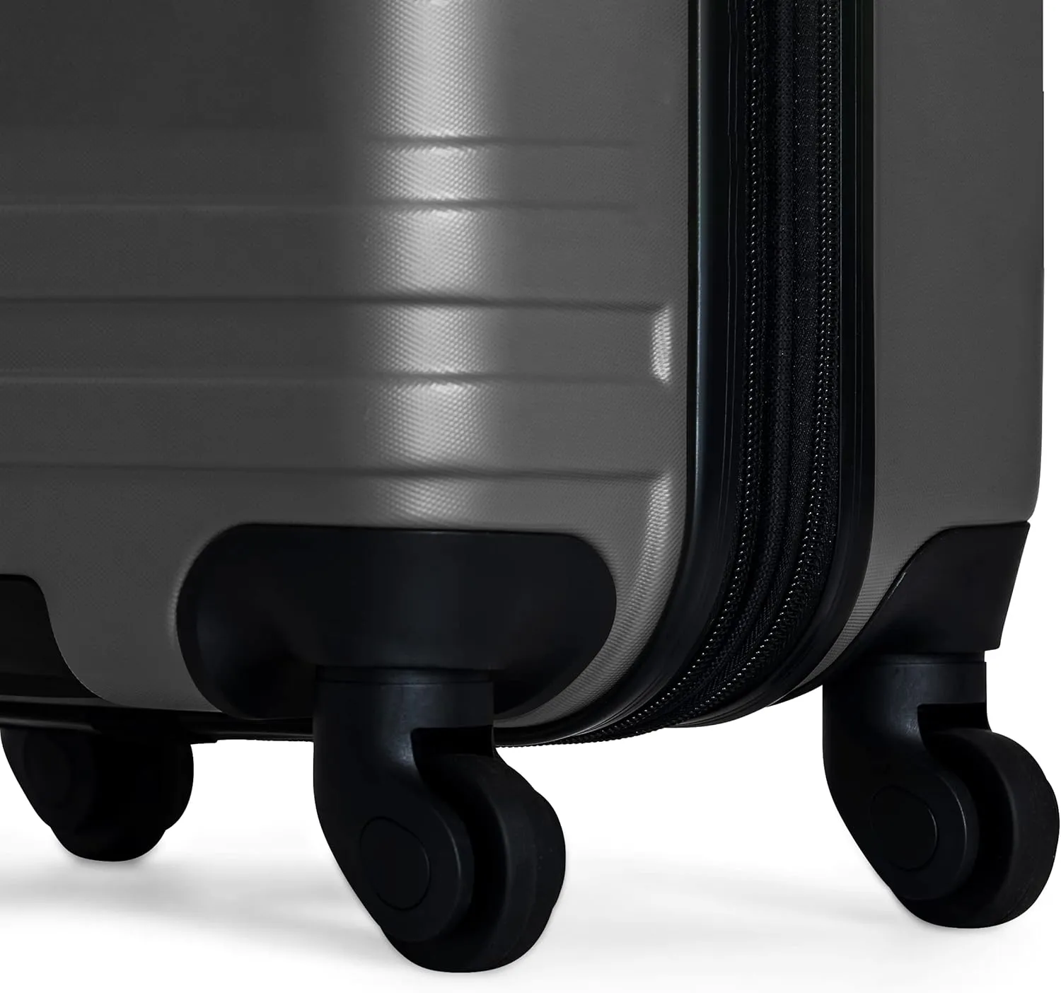 Ben Sherman Hereford Spinner Travel Upright Luggage, Grey, 20-Inch Carry On