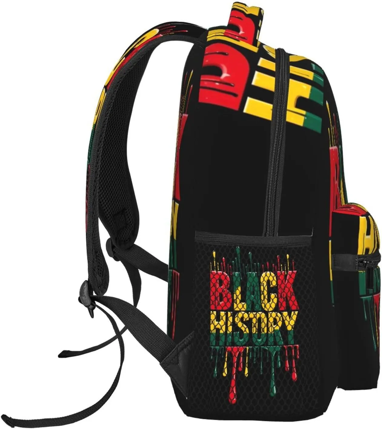 Black History Month Backpack Lightweight Laptop Backpack Casual Daypack Travel Double Shoulder Bag For Women Men