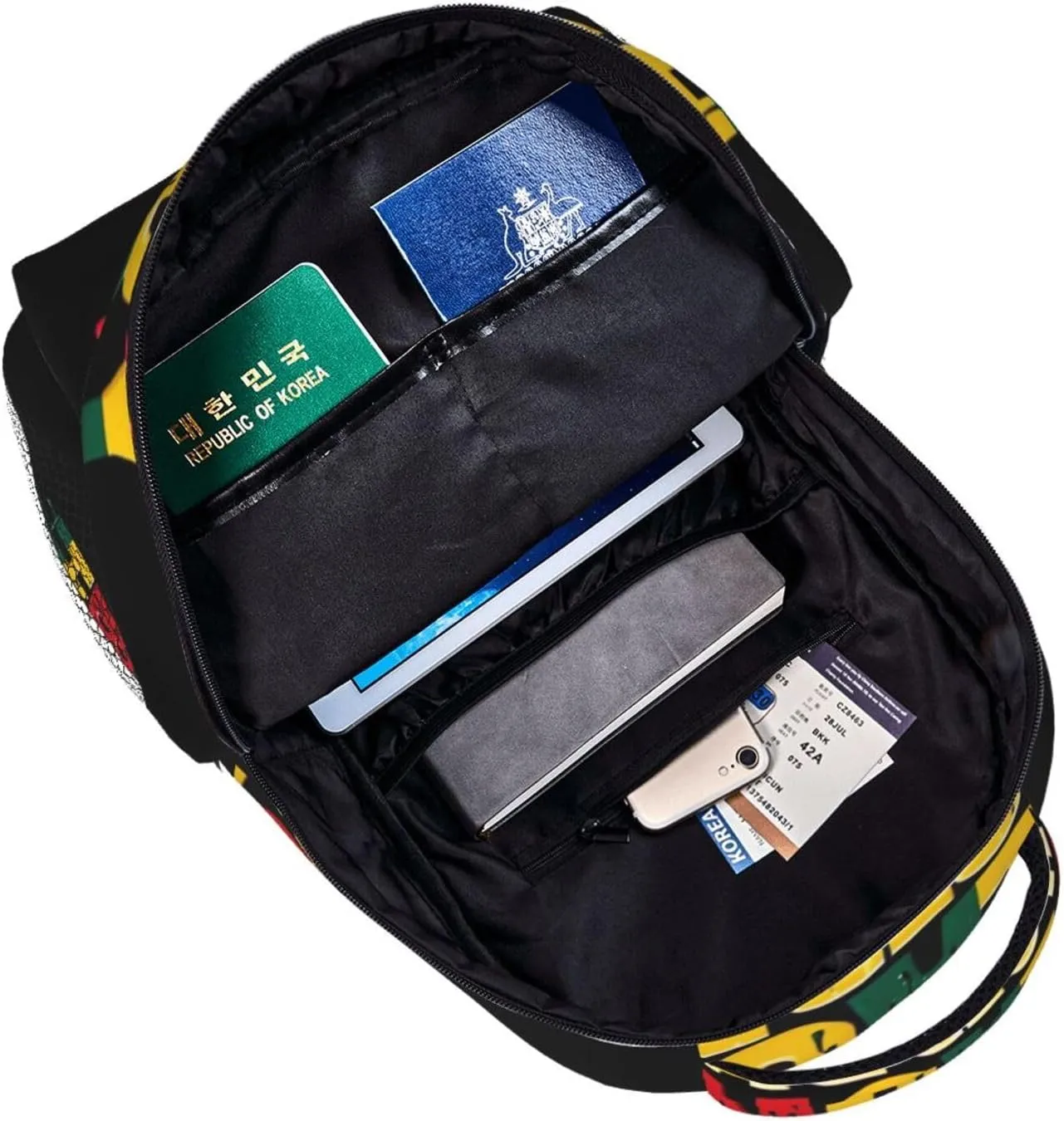 Black History Month Backpack Lightweight Laptop Backpack Casual Daypack Travel Double Shoulder Bag For Women Men
