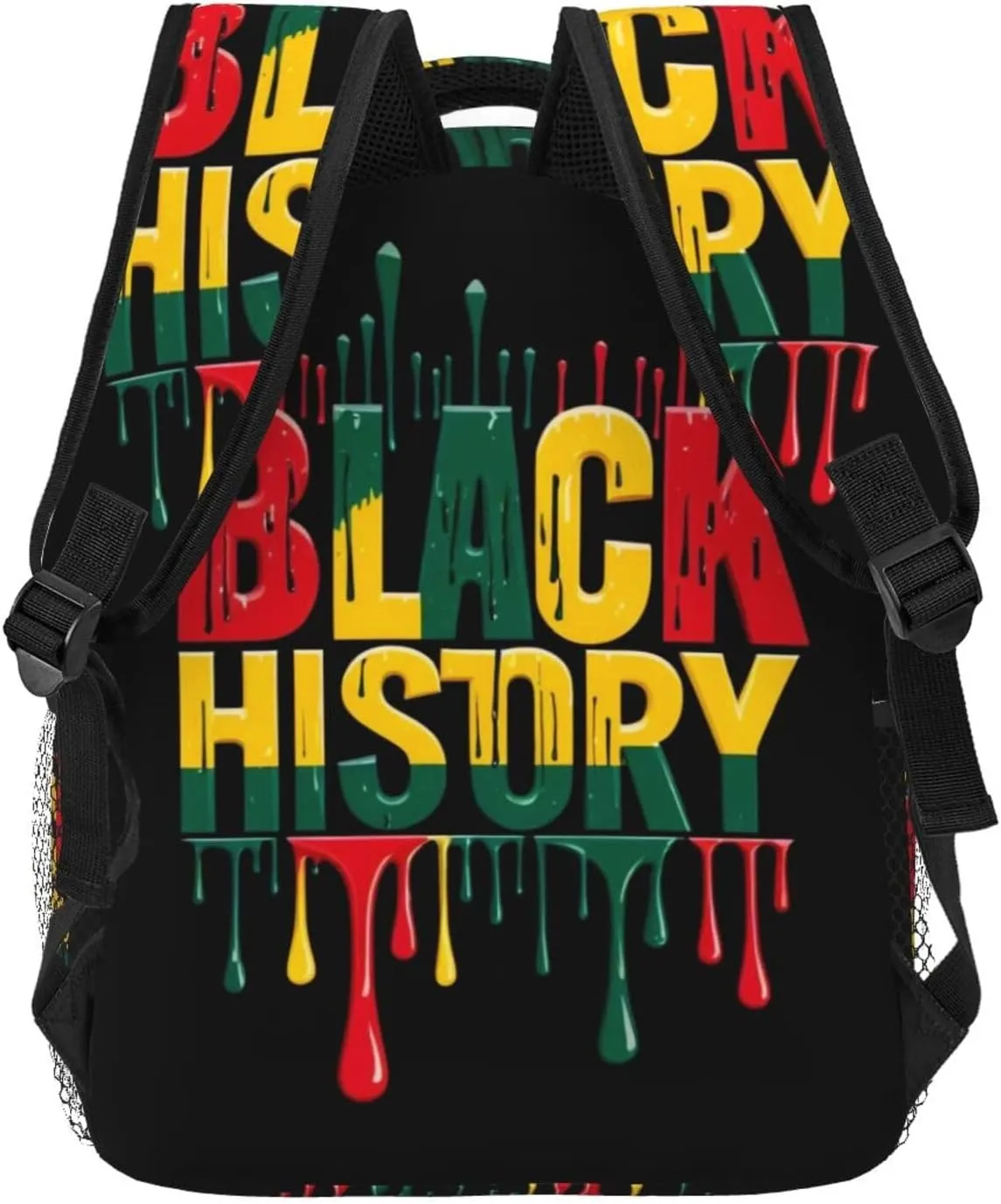 Black History Month Backpack Lightweight Laptop Backpack Casual Daypack Travel Double Shoulder Bag For Women Men