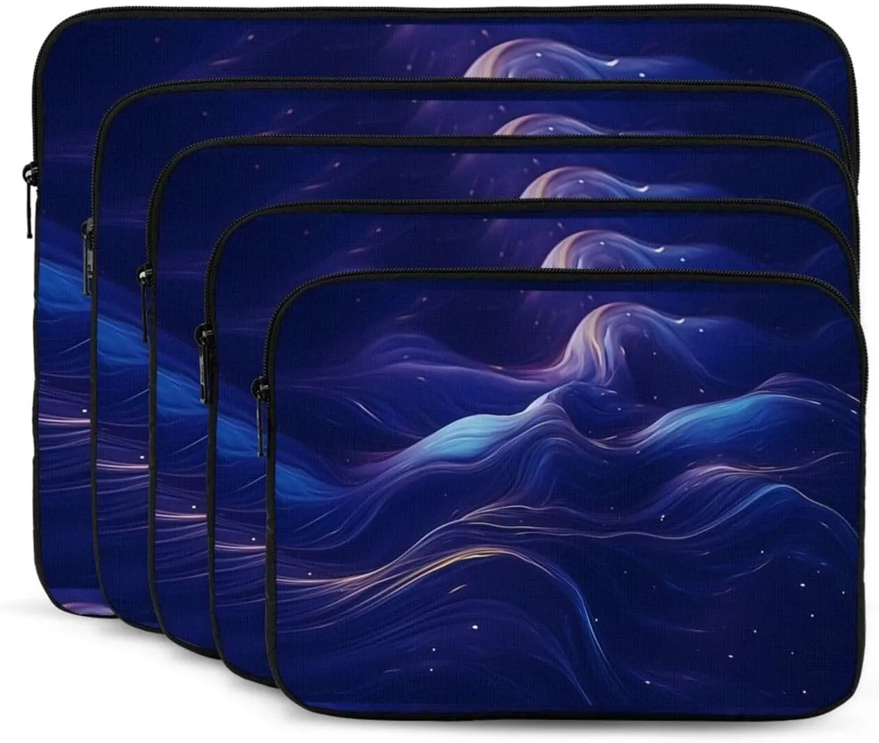 Blue Marble Veins Laptop Inner Bag Laptop Sleeve Case Briefcase Carrying Laptop Cover