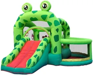 Bouncy Castle, Inflatable Castle and Slide, Children S Inflatable Trampoline Children S Naughty Castle Indoor and Outdoor Slide Square Toys Kid S Favo