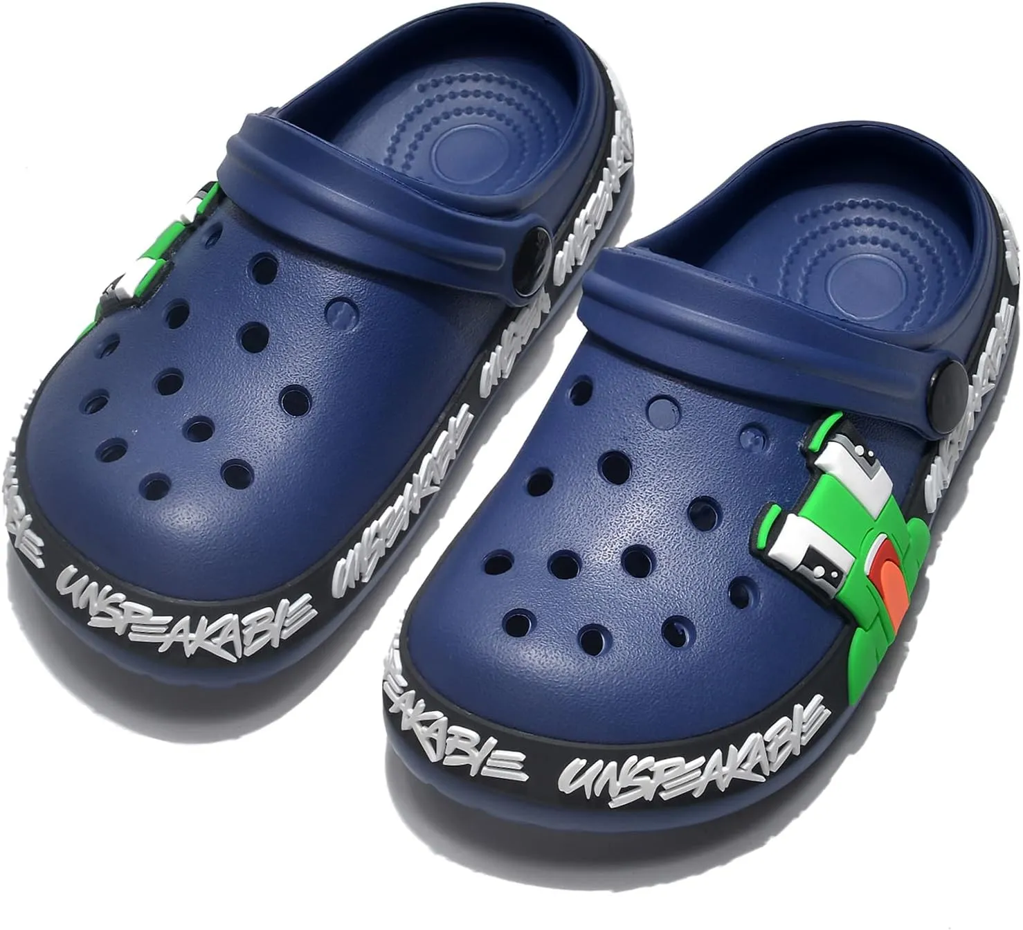 Boys and Girls Cute Clogs Cartoon Garden Toddler Clogs Slippers Indoor and Outdoor Children's Anti-Slip Water Shower Beach Pool Sandals
