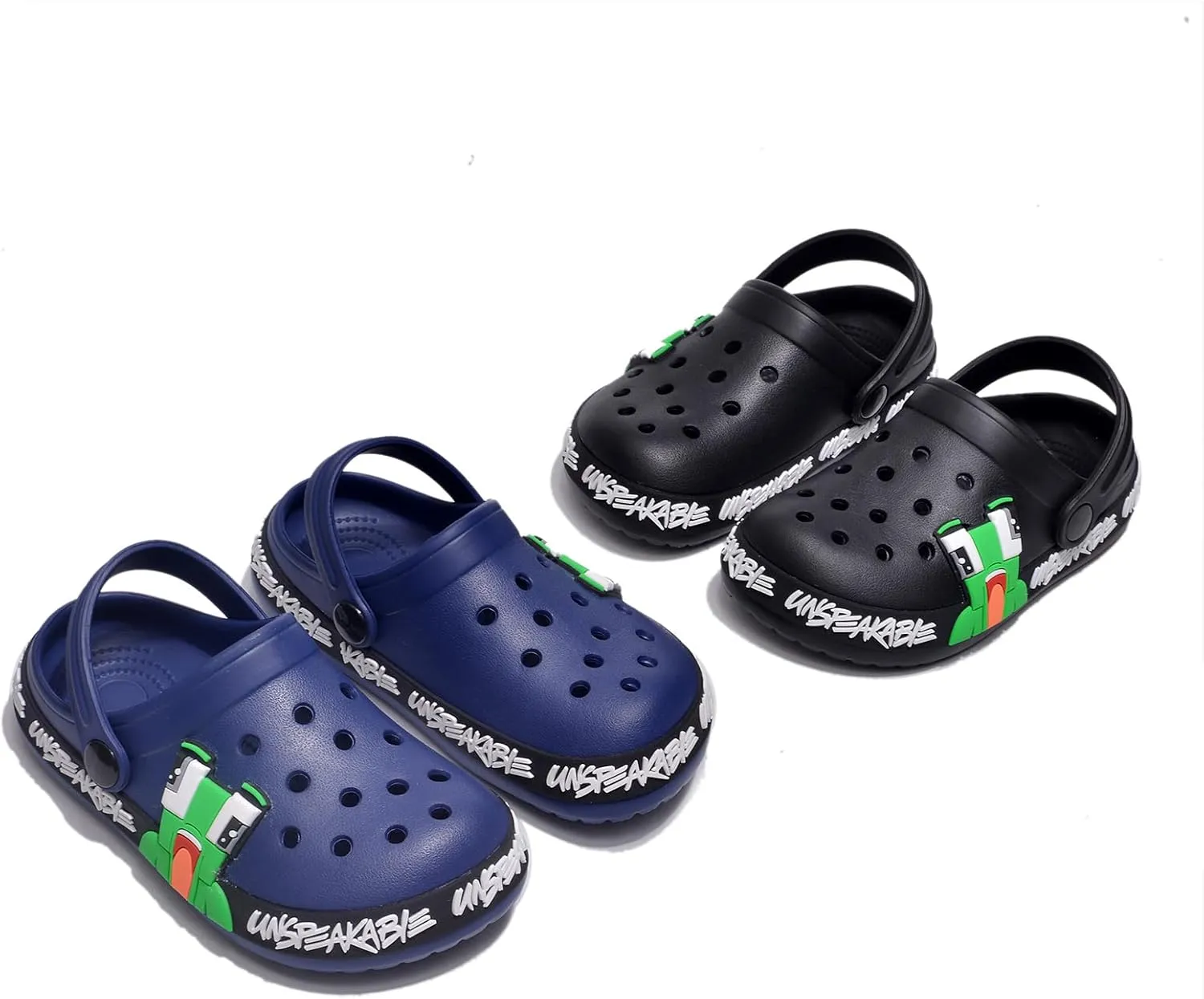 Boys and Girls Cute Clogs Cartoon Garden Toddler Clogs Slippers Indoor and Outdoor Children's Anti-Slip Water Shower Beach Pool Sandals