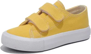 Boys and Girls Low Top Children's Canvas Shoes Solid Color Casual Shoes Start School Season Little White Buckle Sports Shoes