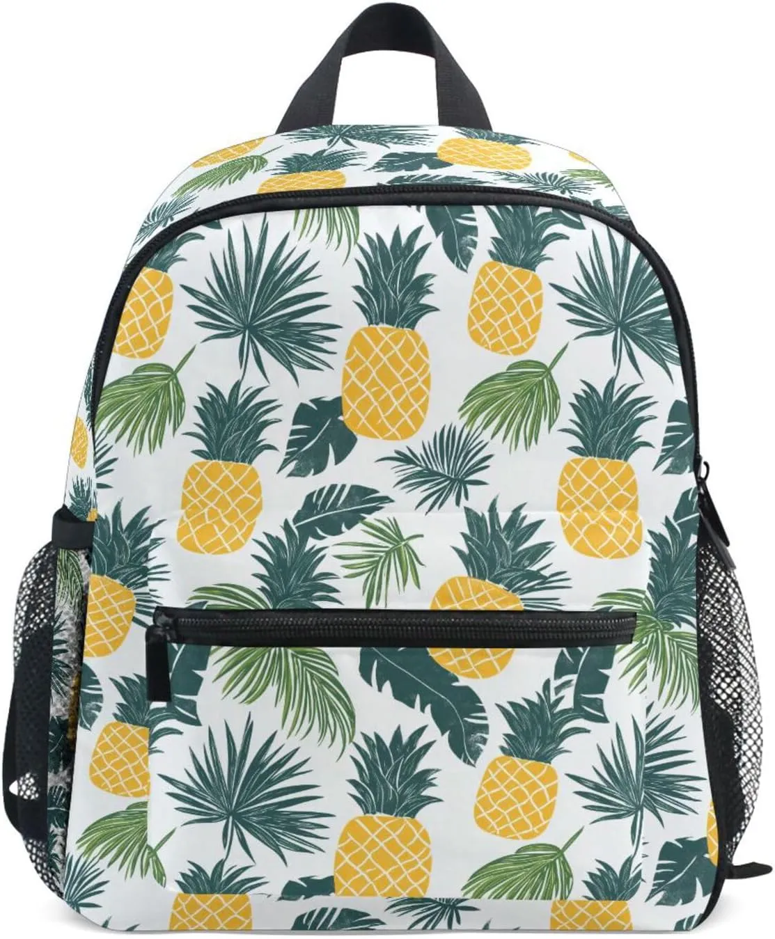 Boys Girls Schoolbag Pineapple 3-8Y Preschool Backpack 12 Inch Lightweight Toddler Kids Travel Casual Bookbag