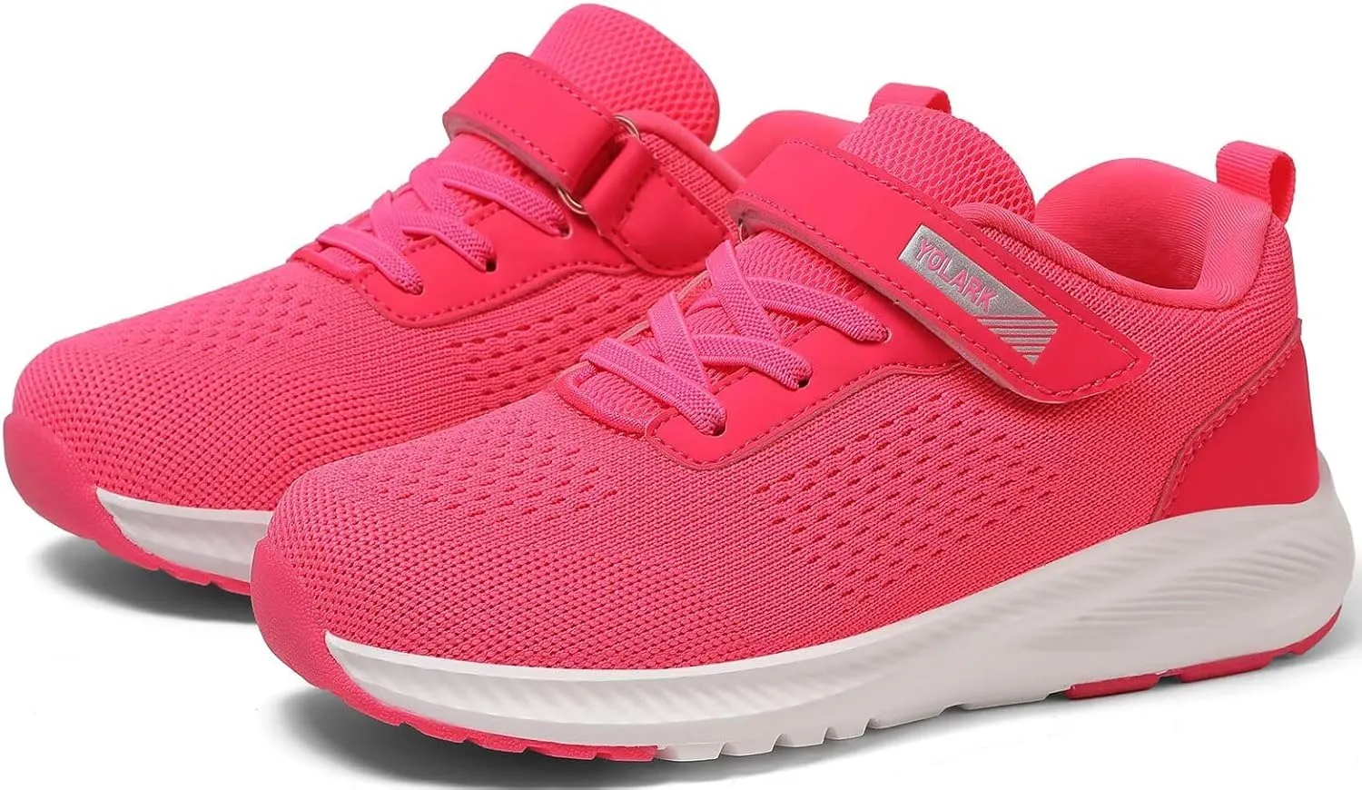 Boys Girls Tennis Shoes Kids Lightweight Breathable Sneakers Non-Slip Running Sport Athletic