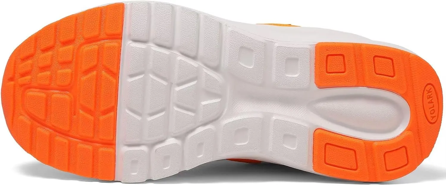 Boys Girls Tennis Shoes Kids Lightweight Breathable Sneakers Non-Slip Running Sport Athletic