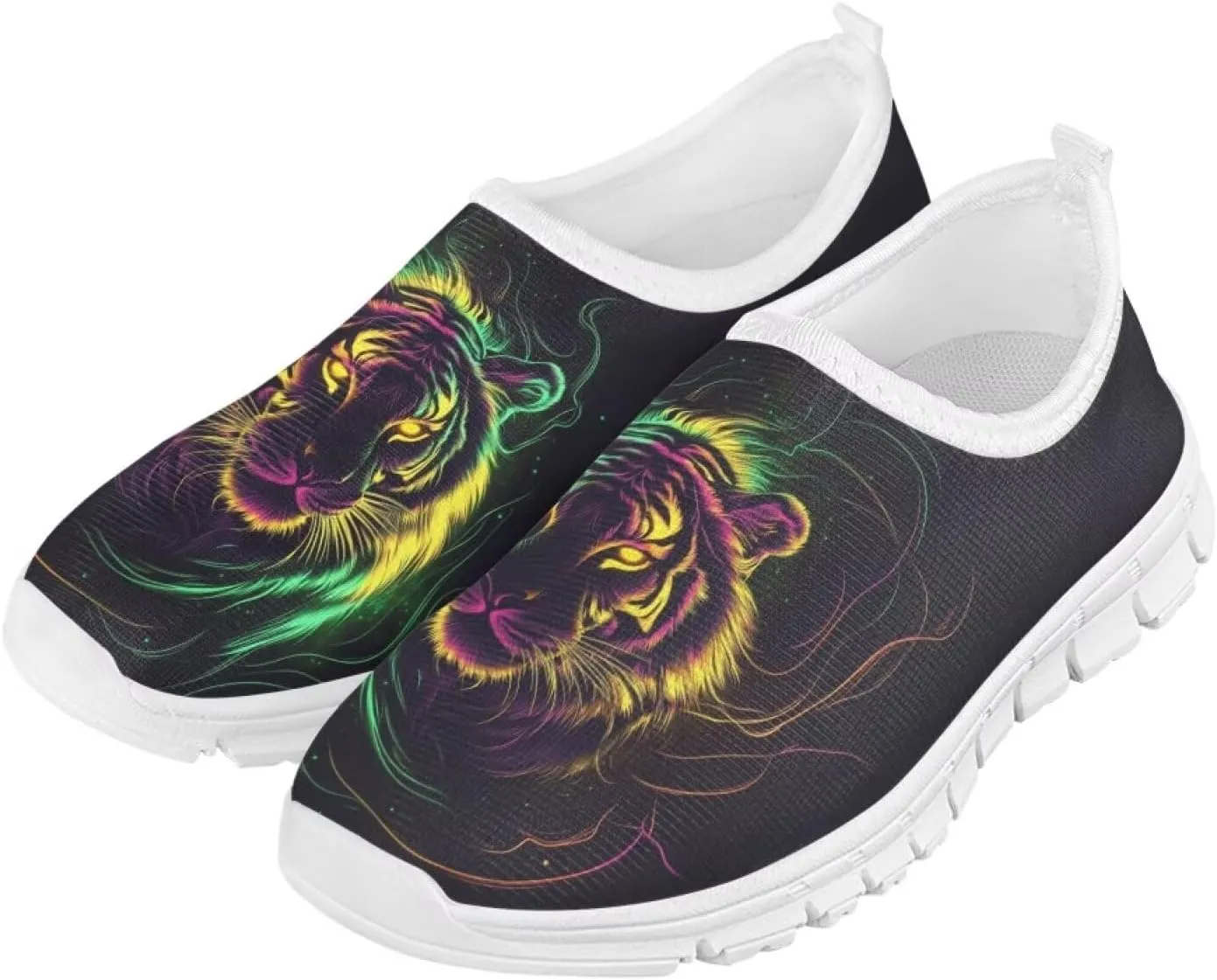 Boys Tennis Shoes Cute Slip On Sneakers for Little Kids Running Shoes