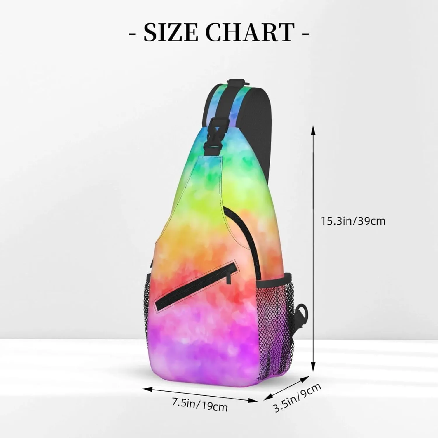 Breast Cancer Awareness Ribbon Faith Hope Love Sunflower Crossbody Bag Sling Bag Chest Bags Travel Shoulder Backpack
