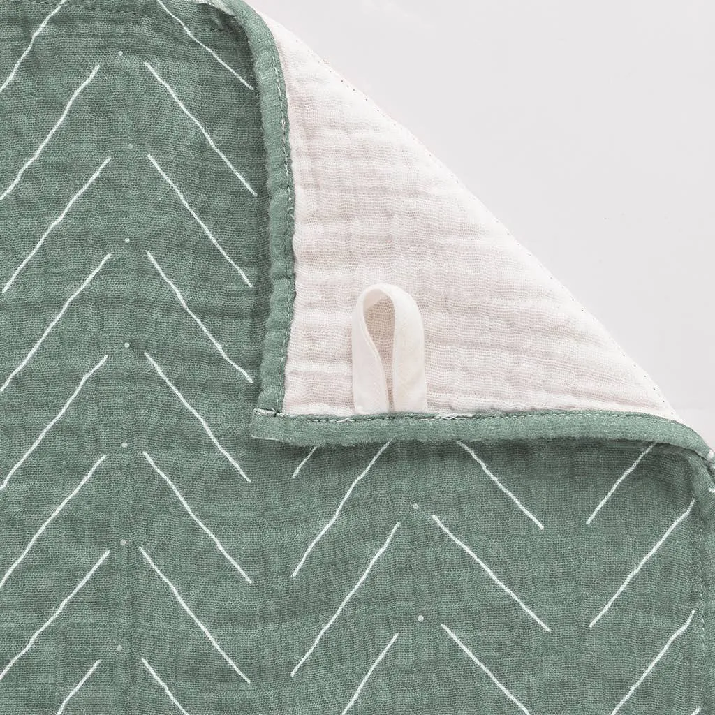 Breastfeeding Boss™: Sage Mudcloth
