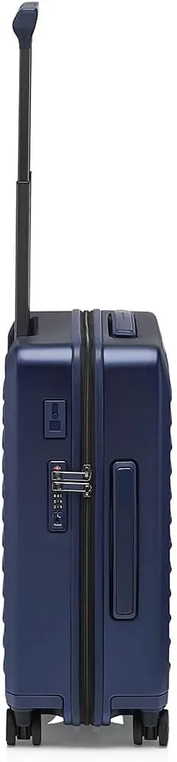 Bric's PORSCHE DESIGN 21" Spinner Carry-On Luggage - Roadster Travel Suitcase with Wheels for Men and Women - Dark Blue Matte