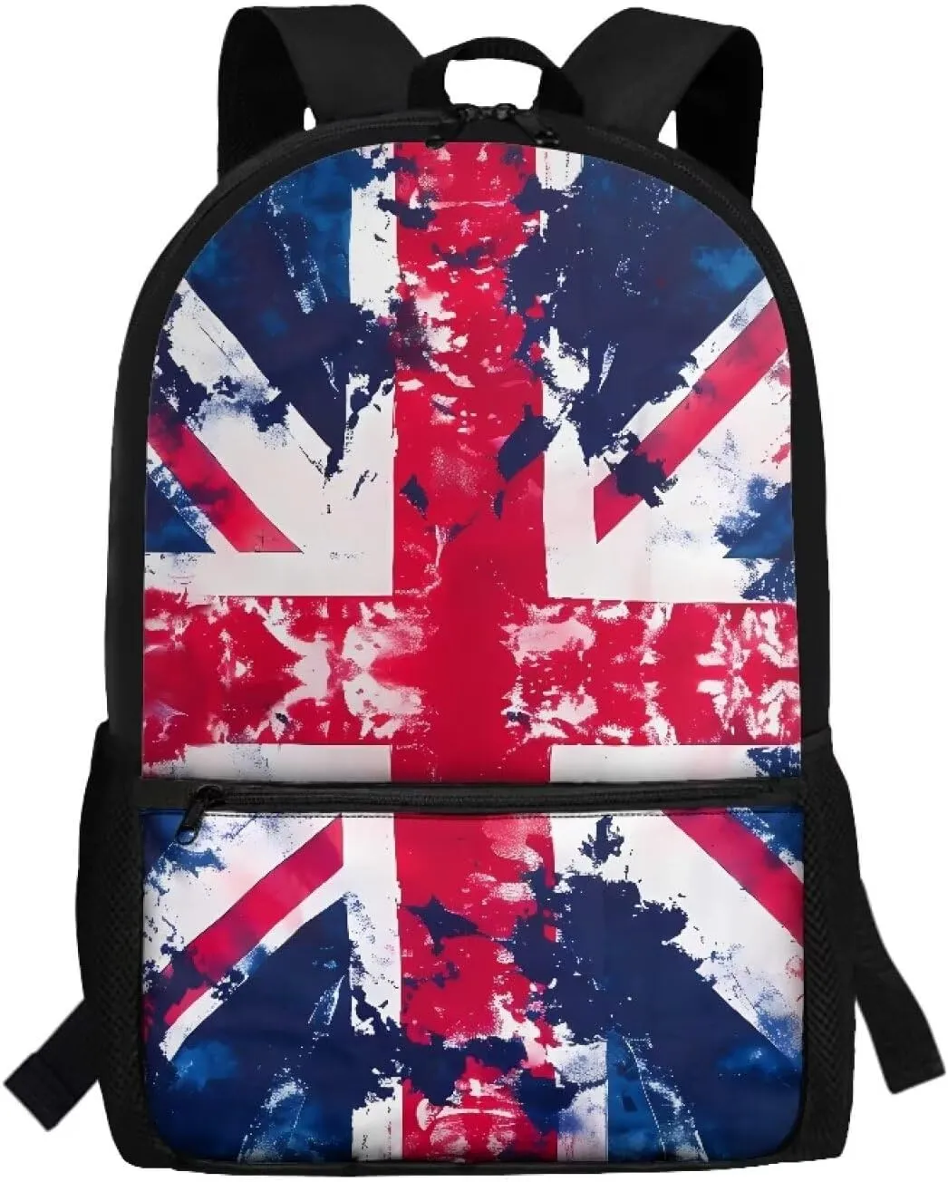 British Flag Print Kids Backpack Girls Boys Bookbags for Preschool, Lightweight School Backpack for Primary Elementary Kindergarten