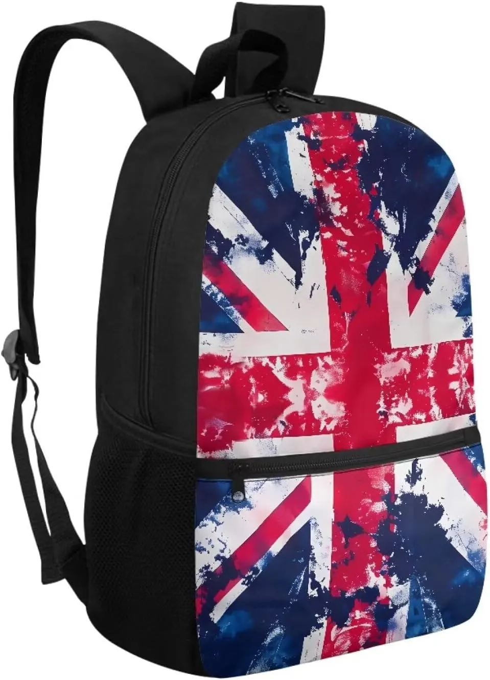 British Flag Print Kids Backpack Girls Boys Bookbags for Preschool, Lightweight School Backpack for Primary Elementary Kindergarten