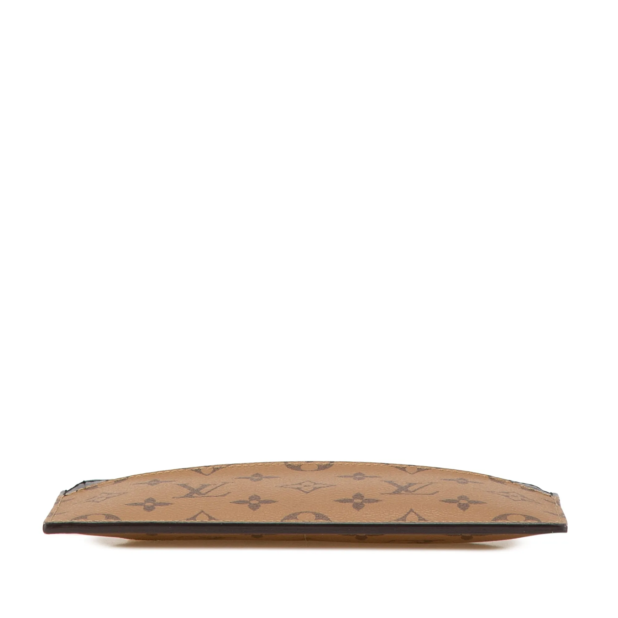 Brown Louis Vuitton Monogram Reverse Slim Purse Long Wallets