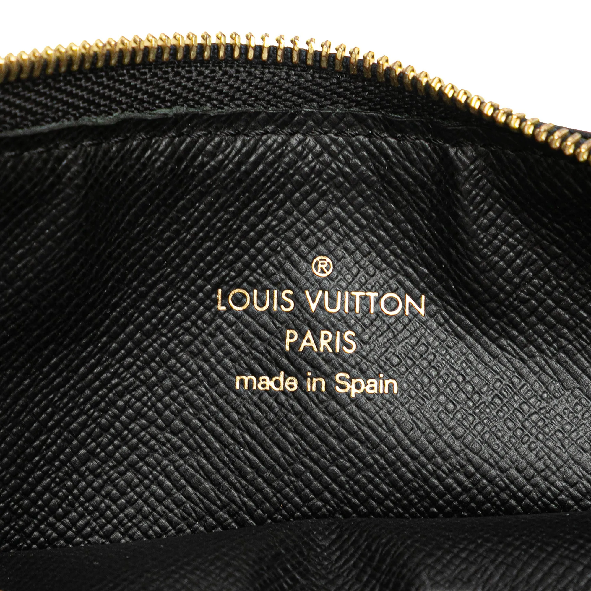 Brown Louis Vuitton Monogram Reverse Slim Purse Long Wallets