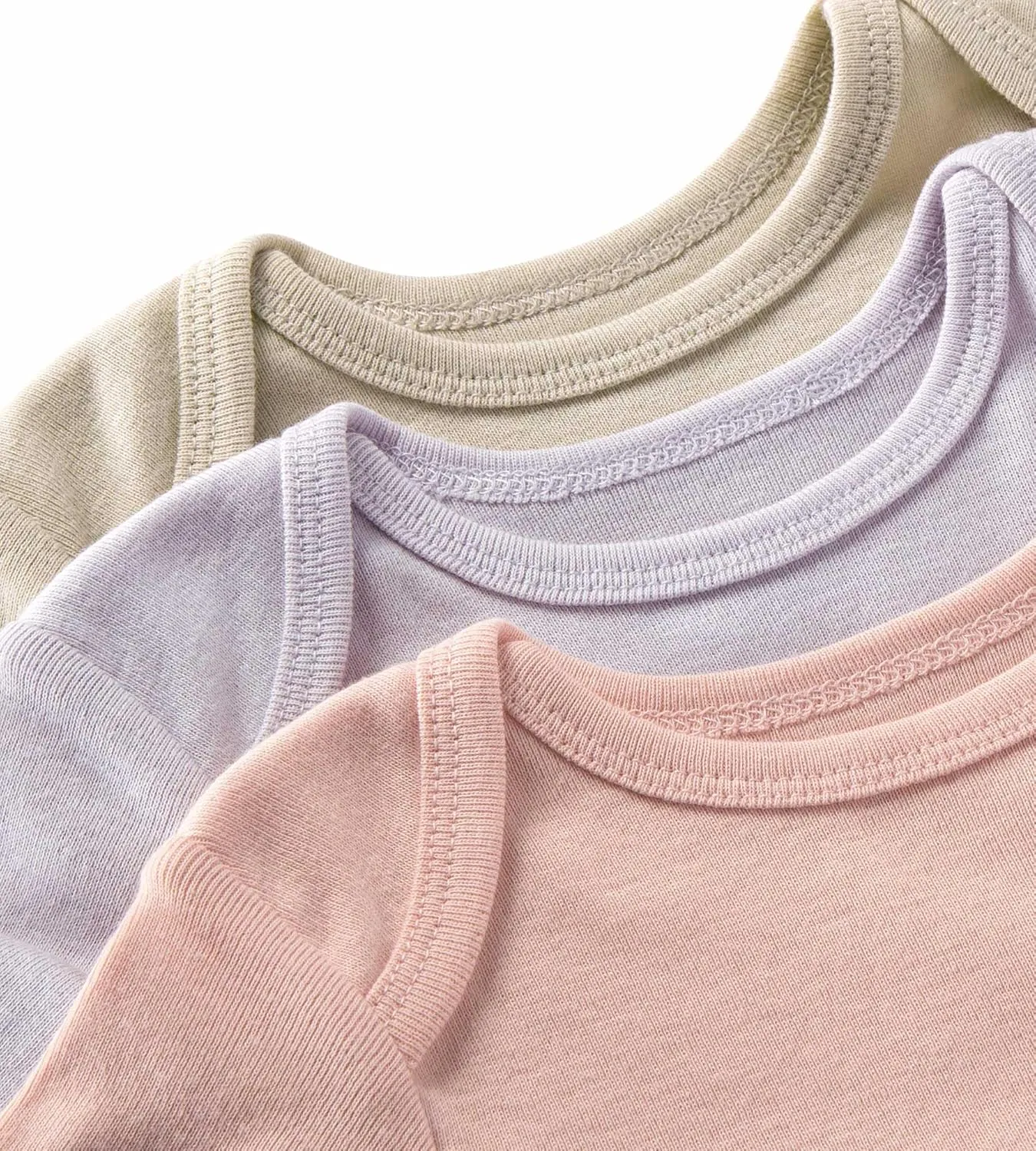 Burt's Bees Baby Unisex Baby 3-Pack Short Sleeve Bodysuits, 100% Organic Cotton