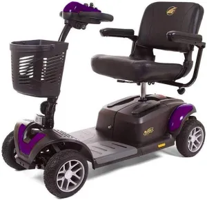 BUZZAROUND EX Extreme 4-Wheel Heavy Duty Long-Range Travel Mobility Scooter (18-Inch Seat, Purple)