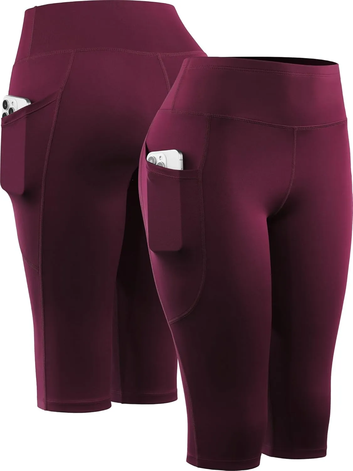 CADMUS 4 or 1 Pack Women's Bike Shorts Leggings Spandex Athletic Shorts