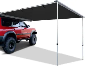 Car Side Awning, Car Shade Canopy, Roof Tents for Vehicles, Car Camping Essentials, for Outdoor Camping Travel, Portable