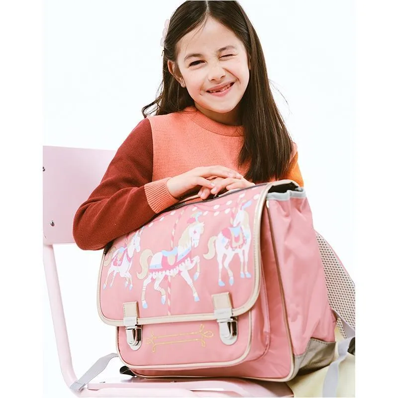Caroussel Medium School Bag by Caramel & Cie