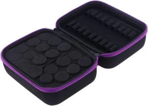 Carrying Bag Drop Essential Aromatic Oil for Portable Diffusers Storage Perfume Bags Perfumes, Purple, medium