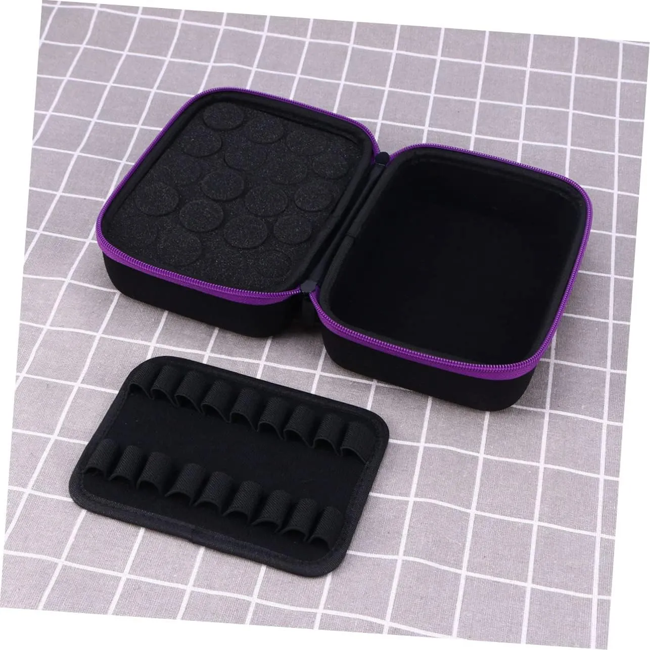 Carrying Bag Drop Essential Aromatic Oil for Portable Diffusers Storage Perfume Bags Perfumes, Purple, medium