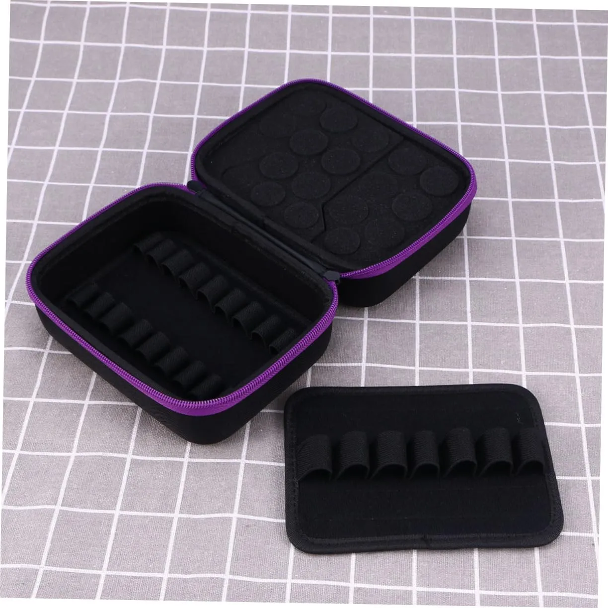Carrying Bag Drop Essential Aromatic Oil for Portable Diffusers Storage Perfume Bags Perfumes, Purple, medium