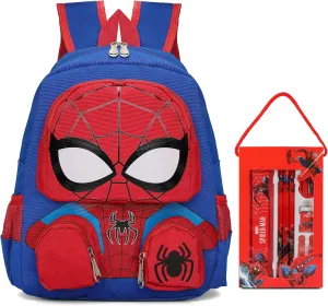 Cartoon Backpack for Kids - 13 Inch 3D Kids bag Cartoon Backpack Lightweight Waterproof Gift for children aged 3 years and above