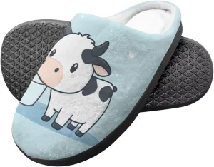 Cartoon Children's Plush Slippers for Boys Girls House Fuzzy Non-Slip Winter Warm Fluffy Lightweight Comfort Soft Indoor Outdoor Washable Slippers US Size 9-15
