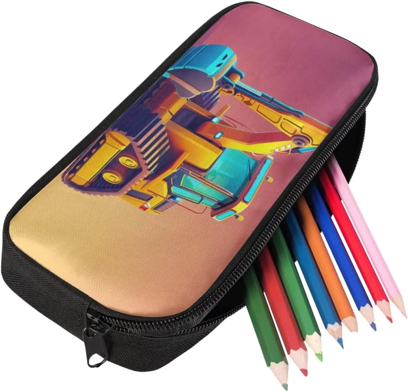 Cartoon Shovel Kids Travel Backpack for Airplane Kids School Bag 3-in-1 Bookbag Set Laptop Backpack Lunch Bag Pencil Case Gifts for Women Girls Boys MultiPurpose Book Bag