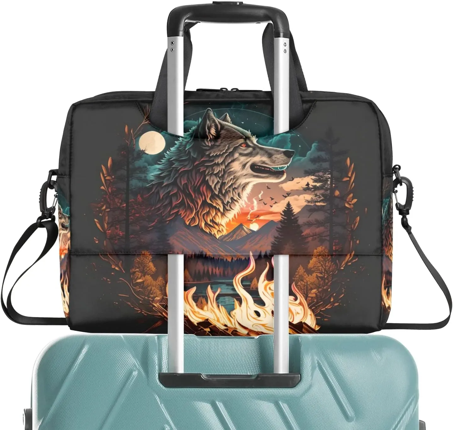 cfpolar Laptop Bag Laptop Satchel Briefcase Adjustable shoulder Carrying for 15 inch-16 inch Laptop-1