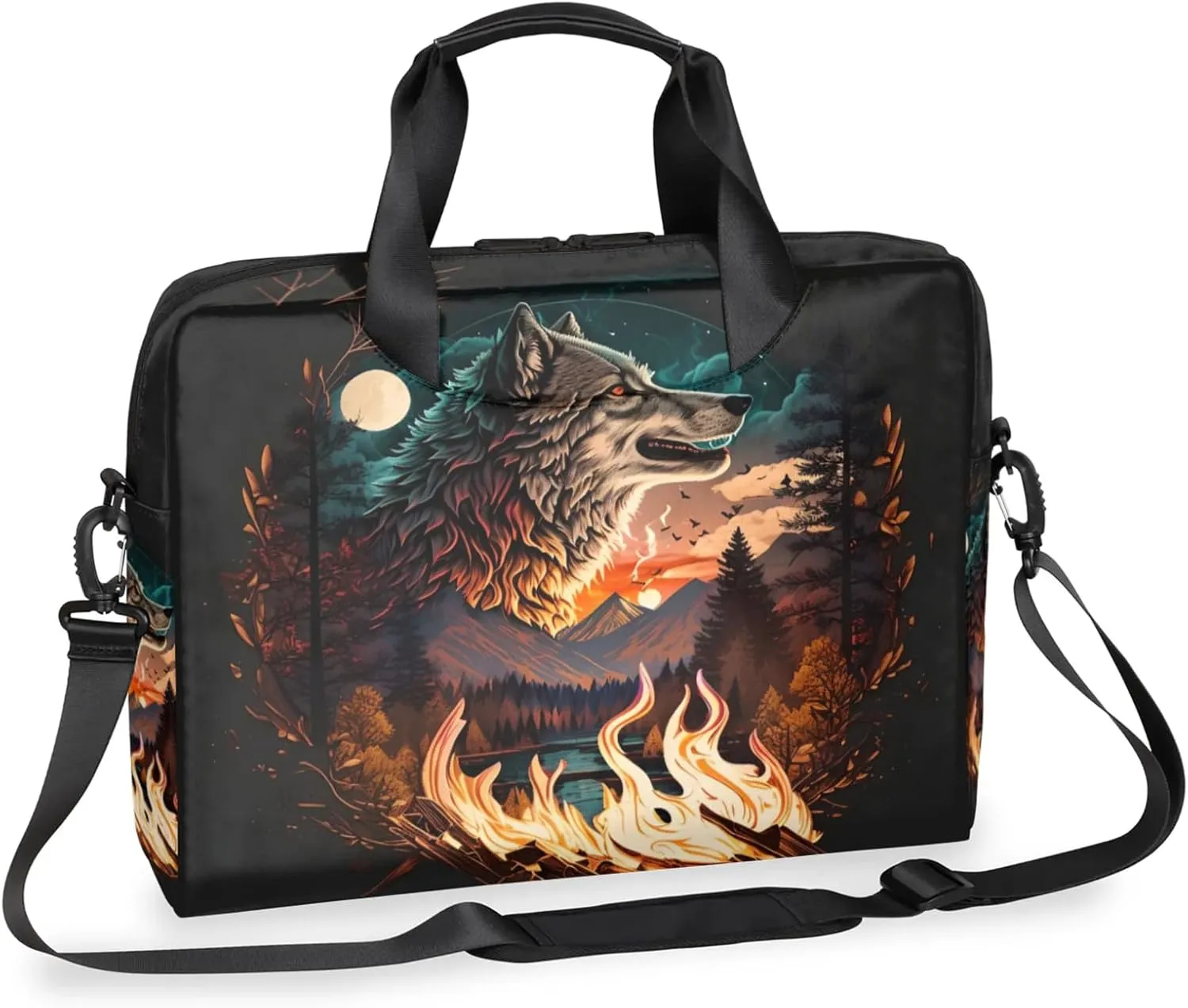 cfpolar Laptop Bag Laptop Satchel Briefcase Adjustable shoulder Carrying for 15 inch-16 inch Laptop-1