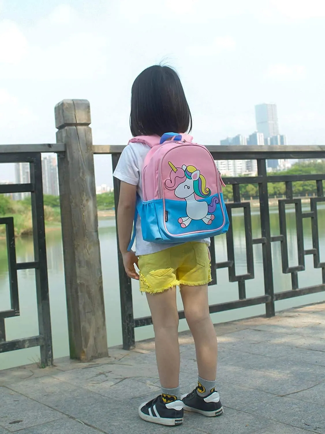 CHERUBIC Toddler Backpack, Kids Travel Backpack, Waterproof Cute Small Preschool Backpack Cartoon Daycare Bag