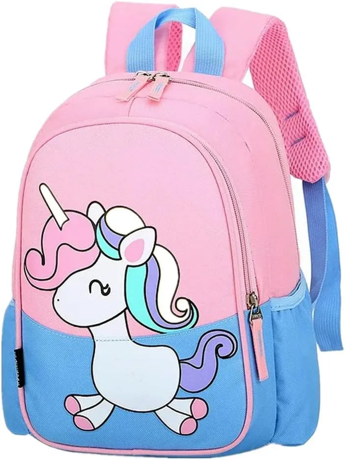 CHERUBIC Toddler Backpack, Kids Travel Backpack, Waterproof Cute Small Preschool Backpack Cartoon Daycare Bag