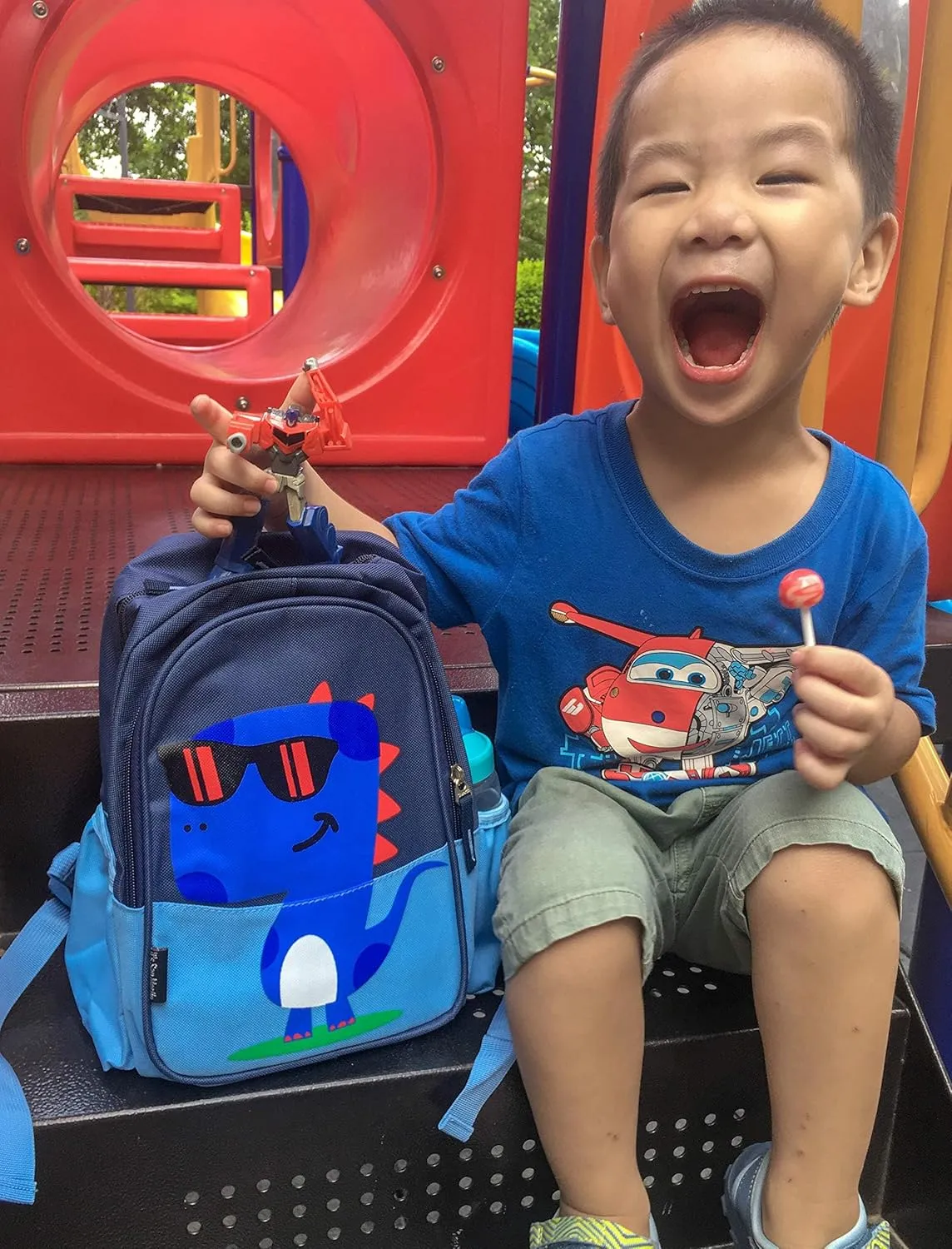 CHERUBIC Toddler Backpack, Kids Travel Backpack, Waterproof Cute Small Preschool Backpack Cartoon Daycare Bag