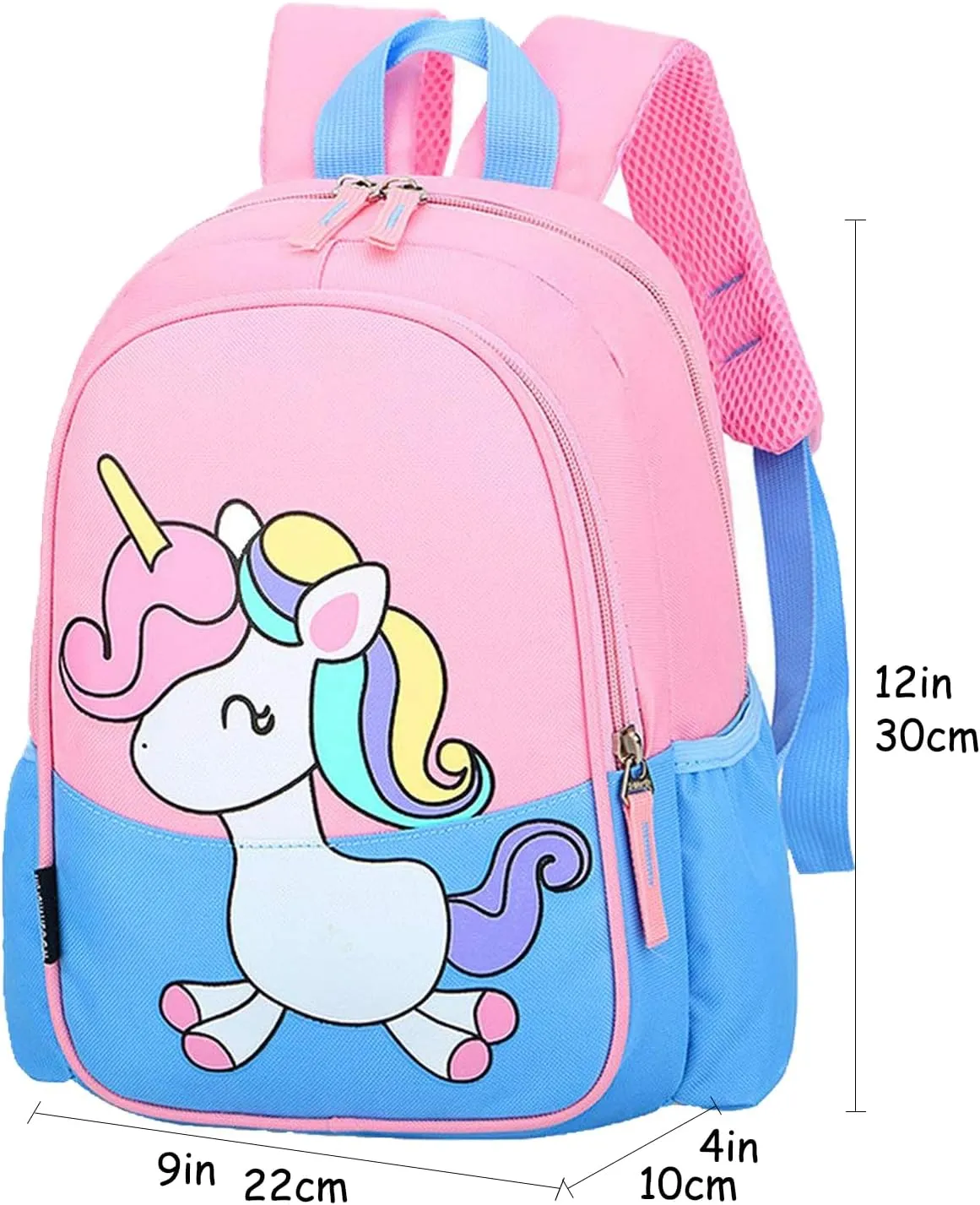 CHERUBIC Toddler Backpack, Kids Travel Backpack, Waterproof Cute Small Preschool Backpack Cartoon Daycare Bag