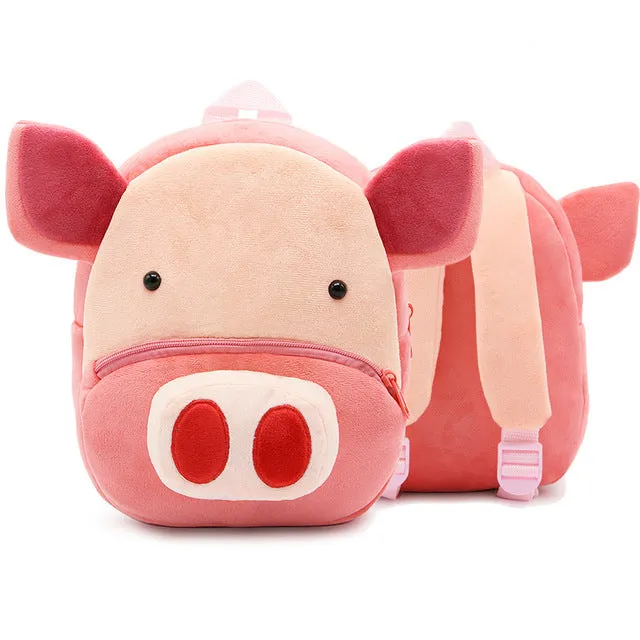 Children 3D School Backpack Winmax Baby Kids Cute Animal Design Toys Bookbag Toddler Girls Boys Kindergarten Cartoon School Bags