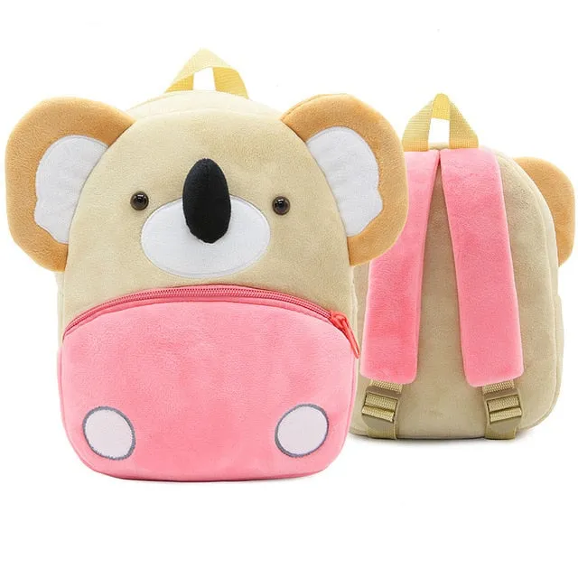 Children 3D School Backpack Winmax Baby Kids Cute Animal Design Toys Bookbag Toddler Girls Boys Kindergarten Cartoon School Bags