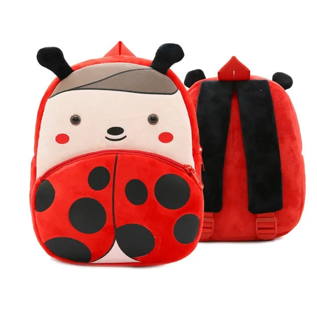Children 3D School Backpack Winmax Baby Kids Cute Animal Design Toys Bookbag Toddler Girls Boys Kindergarten Cartoon School Bags