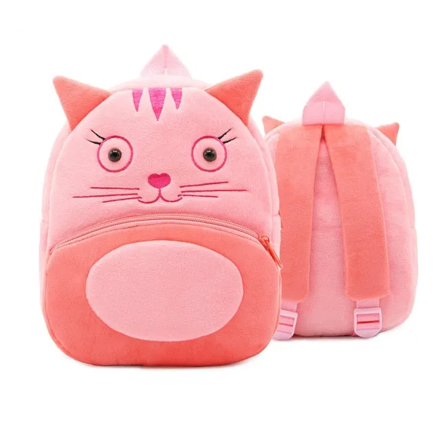 Children 3D School Backpack Winmax Baby Kids Cute Animal Design Toys Bookbag Toddler Girls Boys Kindergarten Cartoon School Bags